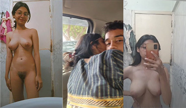 Indian College Girl Fucking Riding in Car Mms