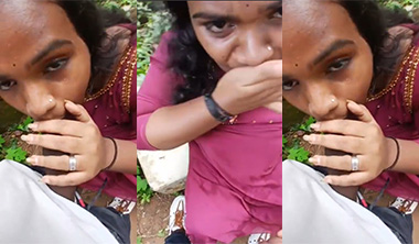 Desi Mallu College GF Fucking in Outdoor Mms Viral